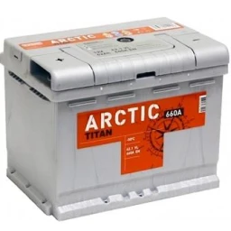 Аккумулятор легковой Titan Arctic Silver 62 а/ч 630А Прямая полярность