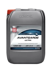 Моторное масло Лукойл Avantgarde Ultra 10W-40 полусинтетическое 20 л