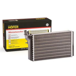Радиатор отопителя 2110 (алюм.) "HOFER" 