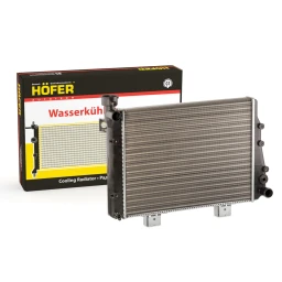 Радиатор системы охлаждения 2106 (алюм.) "HOFER" 