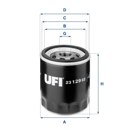 Фильтр масляный UFI 23.129.02