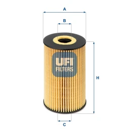 Фильтр масляный UFI 25.106.00