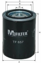 Фильтр масляный MFilter TF 657