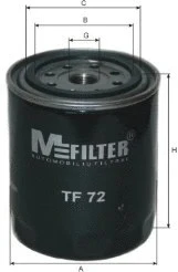 Фильтр масляный MFilter TF 72