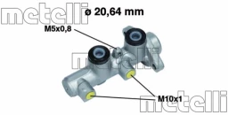 ГЛАВНЫЙ ТОРМОЗНОЙ ЦИЛИНДР [20,64 MM] Metelli 050513