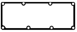 ПРОКЛАДКА КРЫШКИ ГБЦ BGA rc4314