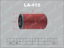 Фильтр воздушный LYNXauto LA-410