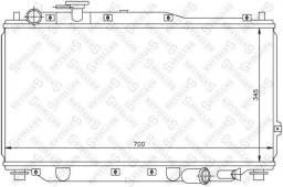 Радиатор системы охлаждения Stellox 10-25135-SX