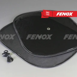 Шторки солнцезащитные для авто, на присосках 2 шт. 44*36 см Fenox FAU1032