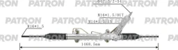 Рейка рулевая гидравлическая MERCEDES-BENZ: SPRINTER 2-4 t (901, 902) / VW: LT 28-35 1995-06 Patron 