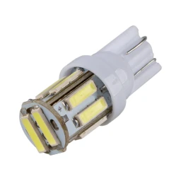 Лампа светодиодная Skyway S08201104 T10 12V 10 SMD диодов без цоколя 1-контактная Белая, 1