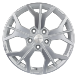 Диск Khomen Wheels KHW1715 (RAV4) 7x17/5x114,3 ET39 D60,1 F-Silver-FP