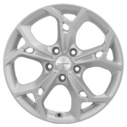 Диск Khomen Wheels KHW1702 (RAV4) 7x17/5x114,3 ET39 D60,1 F-Silver