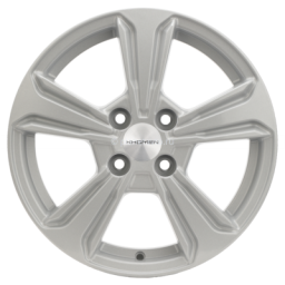 Диск Khomen Wheels KHW1502 (Solaris II) 6x15/4x100 ET46 D54,1 F-Silver