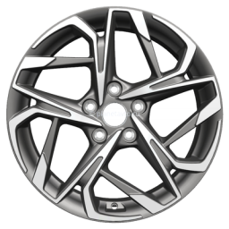 Диск Khomen Wheels KHW1716 (Qashqai) 7x17/5x114,3 ET40 D66,1 Gray-FP