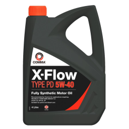 Моторное масло Comma X-Flow Type PD 5W-40 синтетическое 4 л