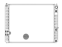 РАДИАТОР ОХЛ. ДЛЯ А/М INFINITI FX35/QX70 (08-) G (LRC 14F0A)