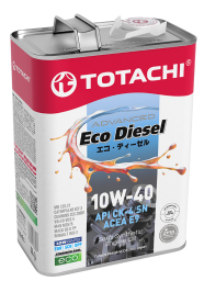 Моторное масло Totachi Eco Diesel 10W-40 полусинтетическое 6 л