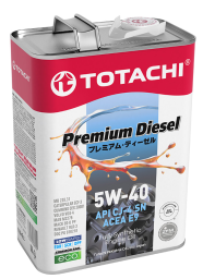 Моторное масло Totachi Premium Diesel 5W-40 синтетическое 4 л