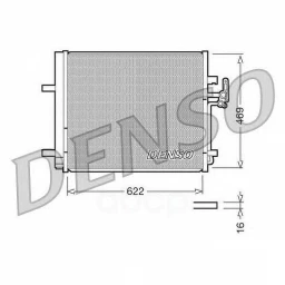 Радиатор кондиционера Denso DCN10016
