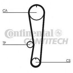 Ремень ГРМ Contitech CT895