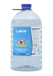 Жидкость для стеклоомывателя LAVR Антимуха Crystal 4 л
