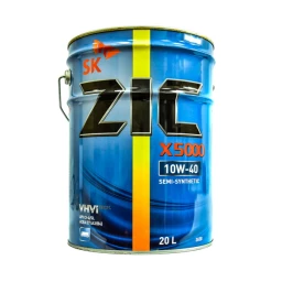 Моторное масло ZIC X5000 10W-40 полусинтетическое 20 л