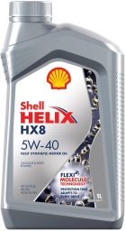 Моторное масло Shell Helix HX8 Synthetic 5W-40 синтетическое 1 л