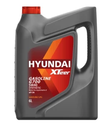 Моторное масло Hyundai XTeer Gasoline G700 5W-40 синтетическое 6 л