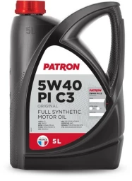 Моторное масло Patron Original 5W-40 PI C3 синтетическое 5 л