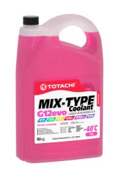 Антифриз Totachi MIX-TYPE Coolant G12 evo розовый -40°С 5 кг