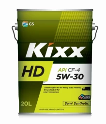 Моторное масло Kixx HD 5W-30 полусинтетическое 20 л