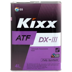 Масло трансмиссионное Kixx ATF Dexron III АКПП синтетическое 4 л