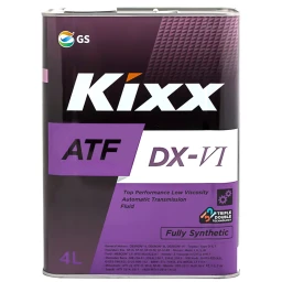 Масло трансмиссионное Kixx ATF DX-VI АКПП синтетическое 4 л