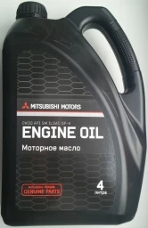 Моторное масло Mitsubishi Engine Oil 0W-30 синтетическое 4 л