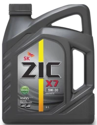 Моторное масло ZIC X7 Diesel 10W-40 синтетическое 6 л