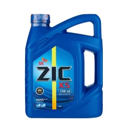 Моторное масло ZIC X5 10W-40 полусинтетическое 4 л