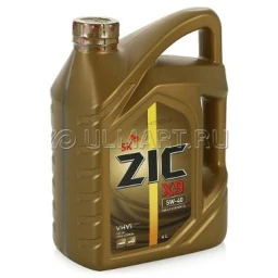 Моторное масло ZIC X9 5W-40 синтетическое 4 л