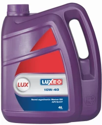 Моторное масло Luxe Lux 10W-40 полусинтетическое 4 л