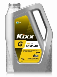 Моторное масло Kixx G 10W-40 полусинтетическое 4 л