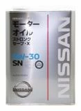Моторное масло Nissan Strong Save X 5W-30 синтетическое 4 л