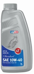 Моторное масло 4-х тактное Luxe JASO-MA Стандарт 4T 10W-40 полусинтетическое 1 л