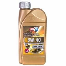 Моторное масло Unix Platinum 5W-40 синтетическое 1 л