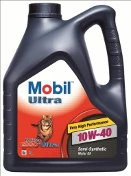 Моторное масло Mobil Ultra 10W-40 полусинтетическое 4 л