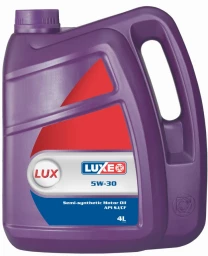 Моторное масло Luxe Lux 5W-30 полусинтетическое 4 л