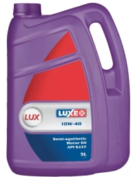 Моторное масло Luxe Lux 10W-40 полусинтетическое 5 л