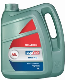 Моторное масло Luxe Molybden 10W-40 полусинтетическое 4 л