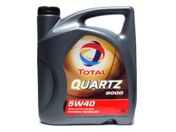 Моторное масло Total Quartz 9000 5W-40 синтетическое 4 л