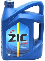 Моторное масло ZIC X5000 10W-40 полусинтетическое 6 л