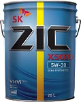 Моторное масло ZIC X5000 5W-30 синтетическое 20 л